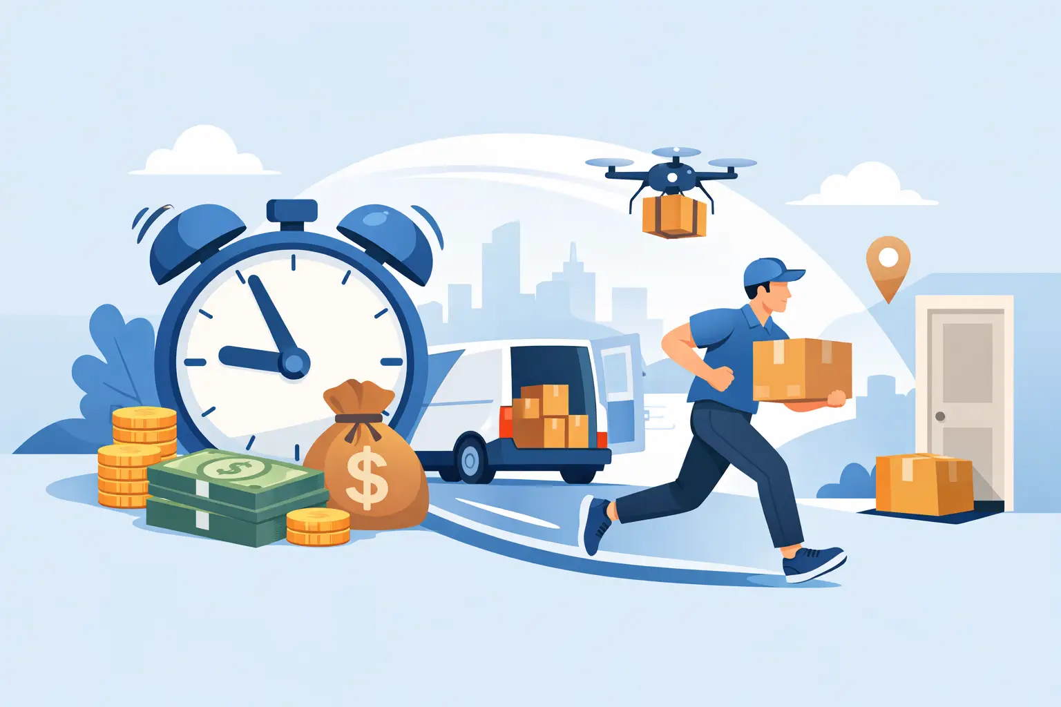 Cash and Carry Delivery Service When Time Is Tight Cash and Carry Delivery Service When Time Is Tight