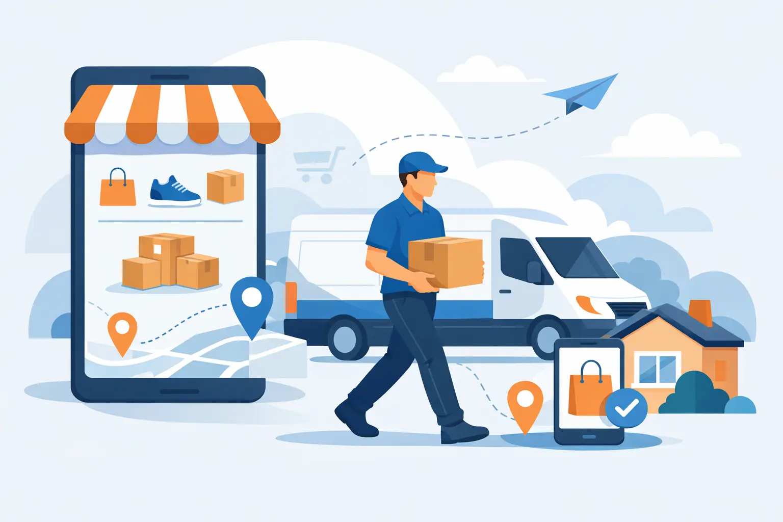 Courier for Marketplace Purchases Made Simple Courier for Marketplace Purchases Made Simple