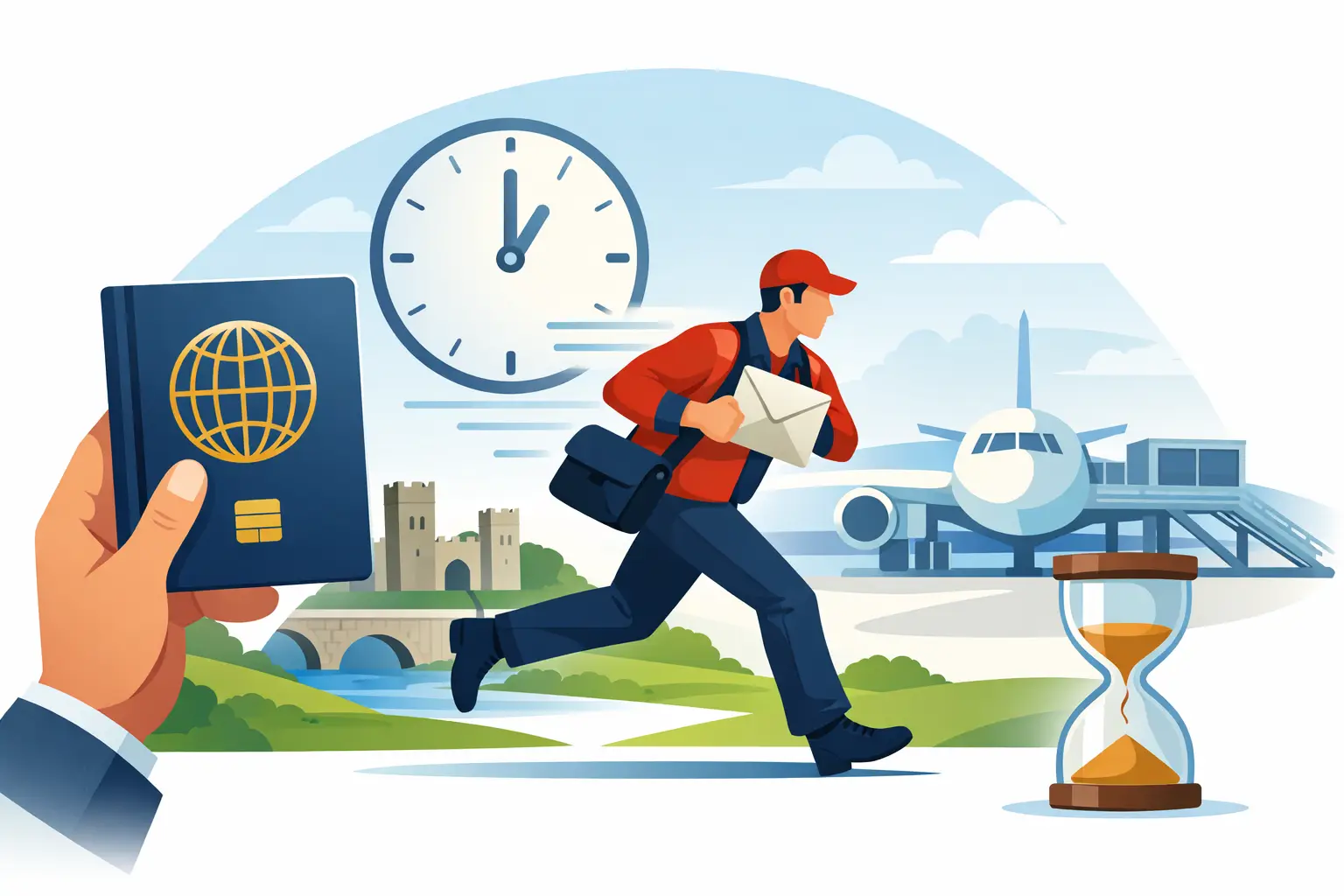 Emergency Passport Courier Ireland When Time Is Short