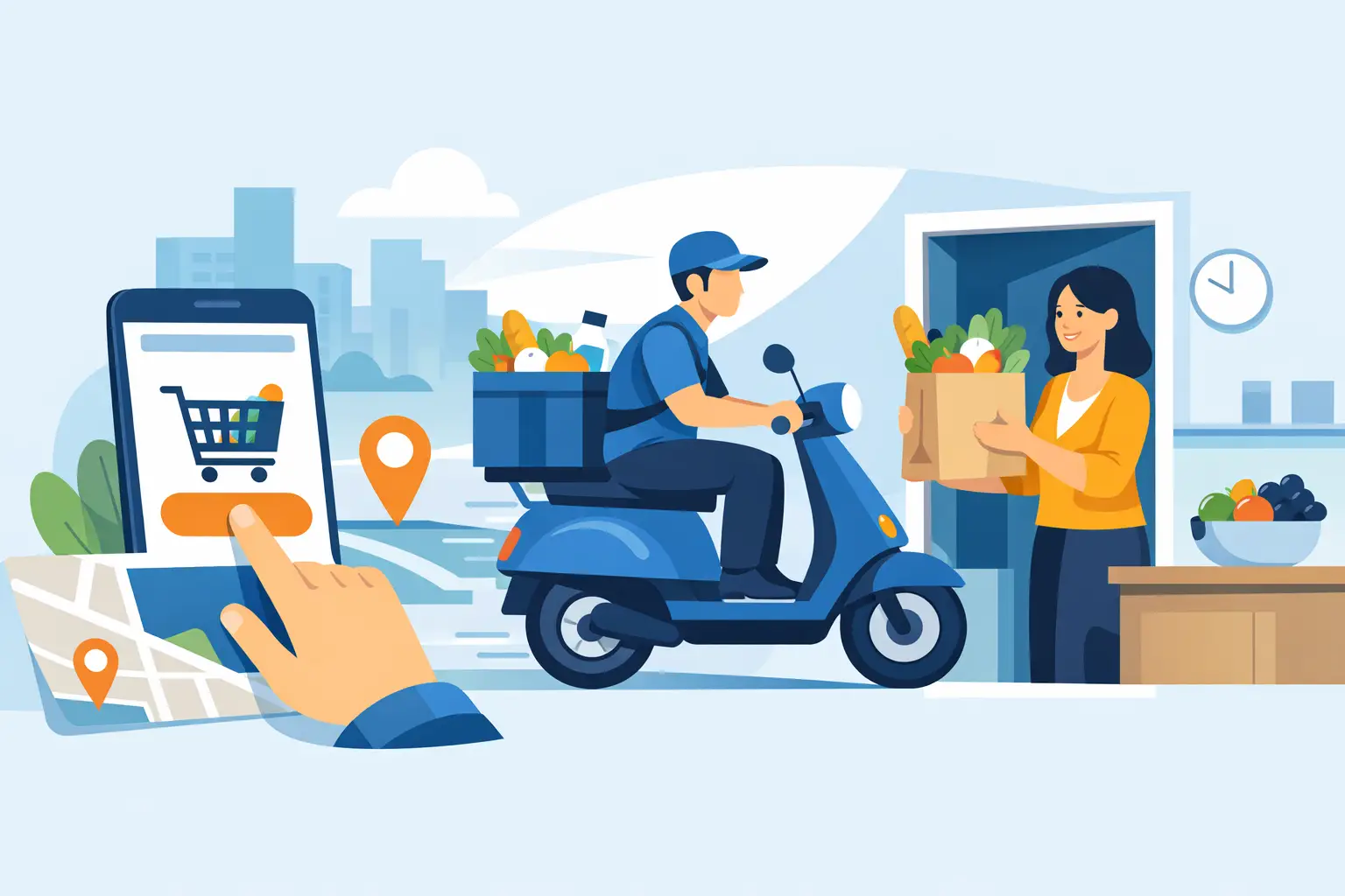 Grocery Delivery When the Shop Cannot Wait Grocery Delivery When the Shop Cannot Wait