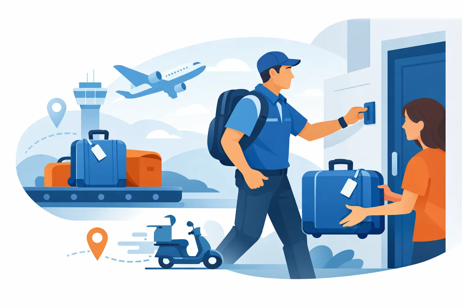 Lost Luggage Courier for Fast Bag Delivery Lost Luggage Courier for Fast Bag Delivery