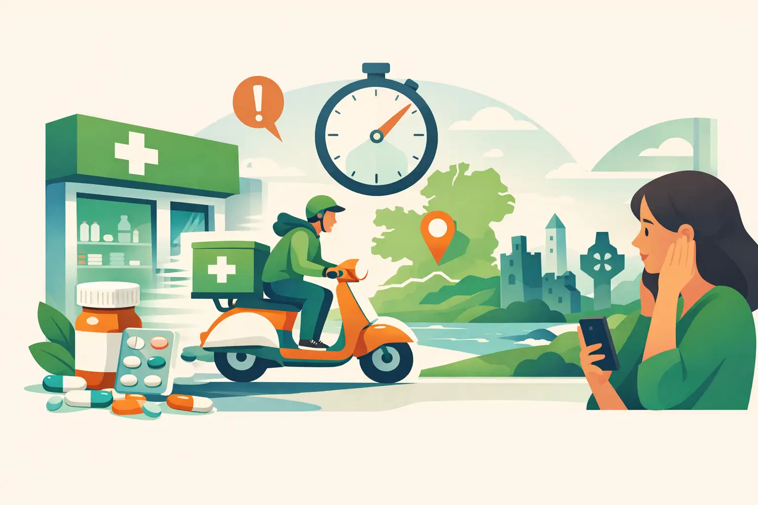 When Pharmacy Delivery Cannot Wait in Ireland When Pharmacy Delivery Cannot Wait in Ireland
